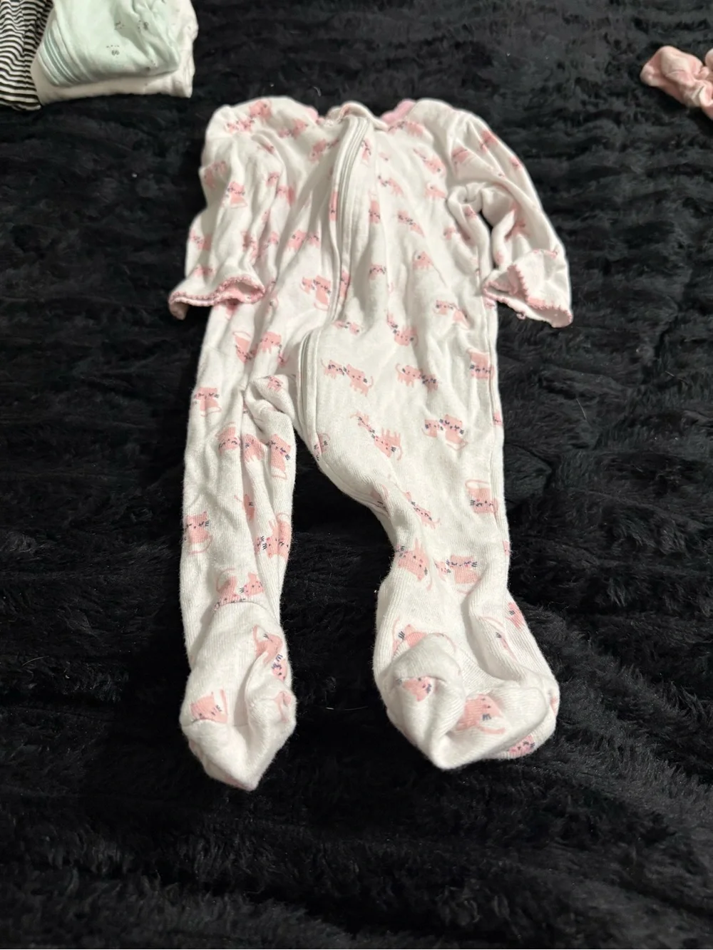 Little Wonders Multi-Color Baby Footie Pack - Mint, Black, Yellow, Pink, White